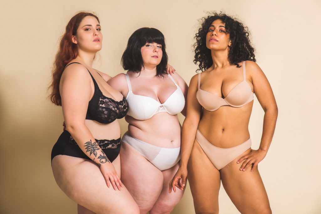 Les différentes tailles du soutien gorge empreinte