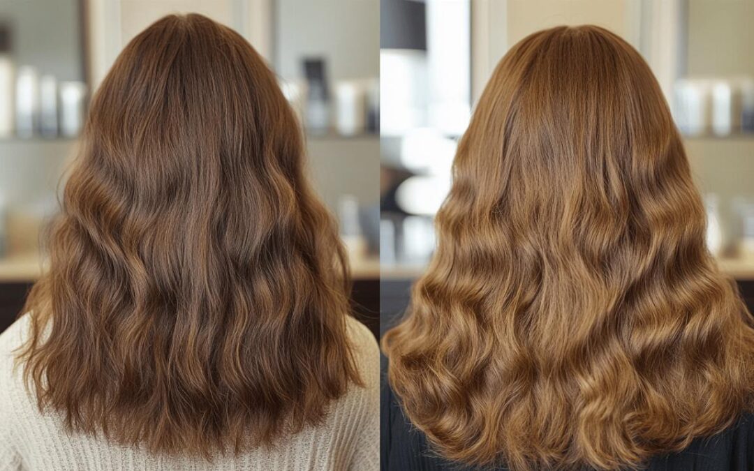 Lissage brésilien avant après : 10 photos spectaculaires de transformations capillaires
